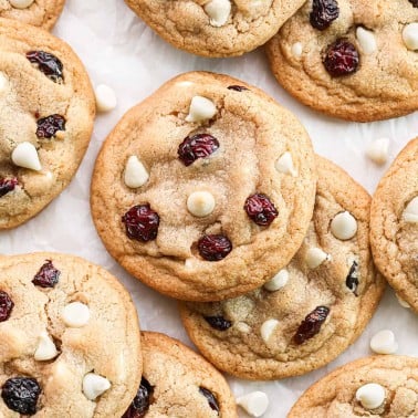 White Chocolate Cranberry Cookies