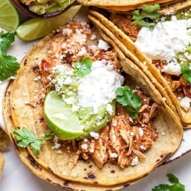 Crockpot Chicken Tacos