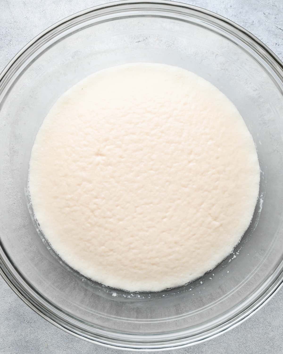 How to Make Pizza -proofing yeast for dough