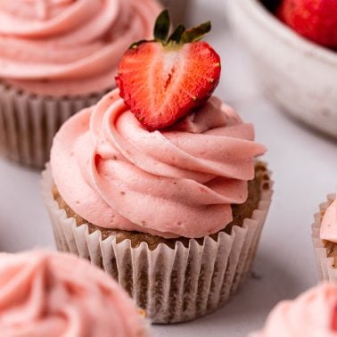 Strawberry Cupcakes